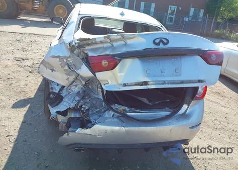 2014 Infiniti Q50 Premium из США, поврежденный, VIN JN1BV7AR4EM682593